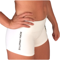Born Primitive Booty Shorts - White 